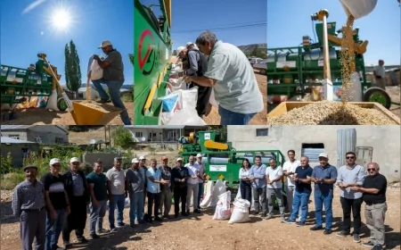 Mersin Büyükşehir’in tohum eleme makinesi desteği üreticilere hem zaman hem maliyet avantajı sağladı!