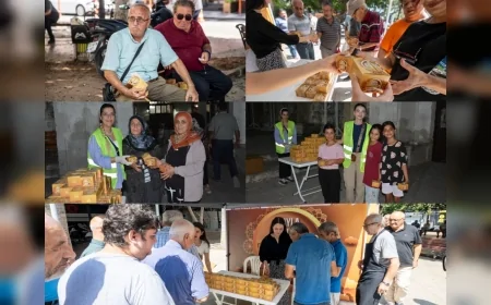 Mersin Büyükşehir Belediyesi Mevlid Kandili’nde 15 bin kandil simidi dağıttı!