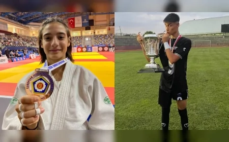 Şanıer kardeşler farklı branşlardaki başarılarıyla Yunusemre Belediyespor’un gururu oldu!