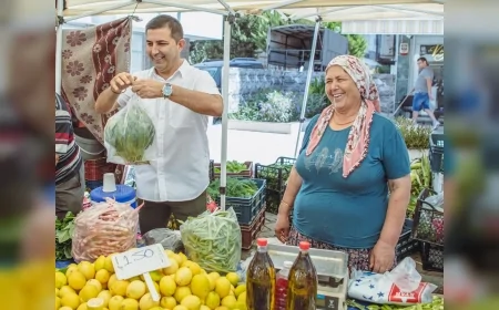Kuşadası Belediye Başkanı Ömer Günel: "Yerel üreticileri desteklemek için yeni projeler yolda"