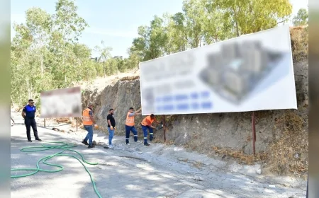 Çiğli Belediyesi izinsiz tabela ve reklamlarla mücadeleyi hızlandırdı, kurallara uymayanlara cezai işlem uygulanacak