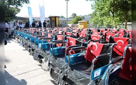 Gaziantep Büyükşehir’den engellilere 1001 destek: Tekerlekli sandalyeden konuşan saate geniş çaplı dağıtım