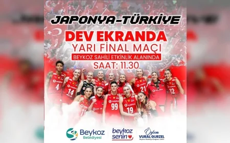 Filenin Sultanları’nın yarı final heyecanı Beykoz sahilinde dev ekranda yaşanacak