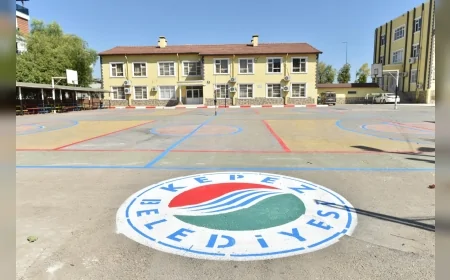 Kepez Belediyesi okulları yeni eğitim yılına hazırladı: Temizlik, onarım ve bakım çalışmaları tamamlandı