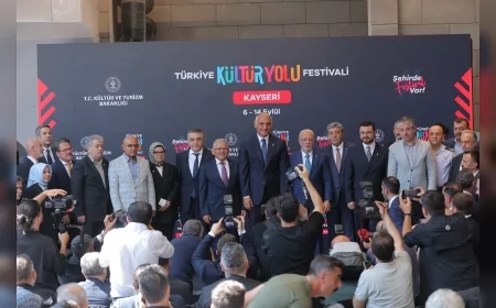 Türkiye Kültür Yolu Festivali Kayseri’de başladı: 9 gün sürecek etkinlikler kentte coşkuyla açıldı