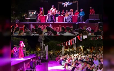 Mersin’de yaz akşamlarına damga vuran ‘Angara Gazinosu’ tiyatro oyunu ilçelerde sahnelendi!