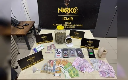 İzmir’de yaz boyunca 11 uyuşturucu operasyonu, 23 şüpheli yakalandı, 11 kişi tutuklandı