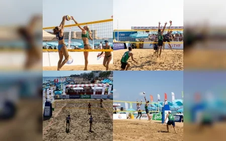 Mersin Kızkalesi’nde Uluslararası Plaj Voleybolu Turnuvası 24 Takımın Katılımıyla Başladı!