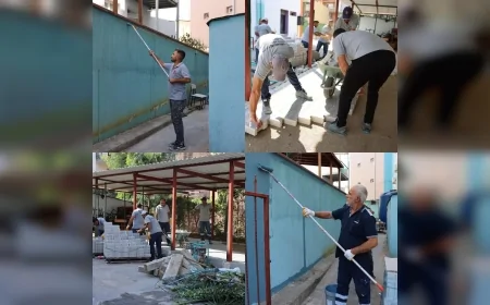 Bayraklı’da okullarda bakım ve onarım tamamlandı, yeni eğitim yılına hazır hale getirildi!