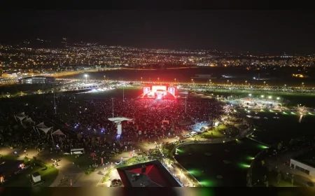 Türkiye Kültür Yolu Festivali ilk gününde Kayseri Millet Bahçesi’nde binlerce ziyaretçiyi ağırladı