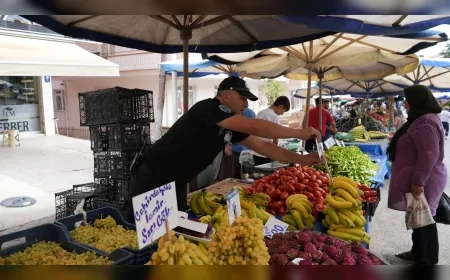 Keçiören’de semt pazarlarında sıkı denetim: Etiketsiz satışa ceza uygulanıyor