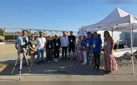 Denizli Bilim Merkezi, Seferihisar’daki Hypatia Bilim ve İletişim Festivali’nde robotik ve güneş gözlemleriyle ziyaretçilerle buluştu