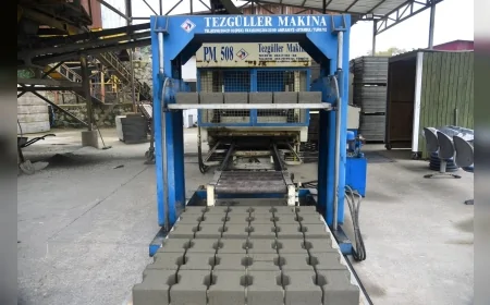 Giresun Belediyesi konkasör tesislerinde üretim tam kapasiteye ulaştı, aylık 100 bin kilit parke üretiliyor