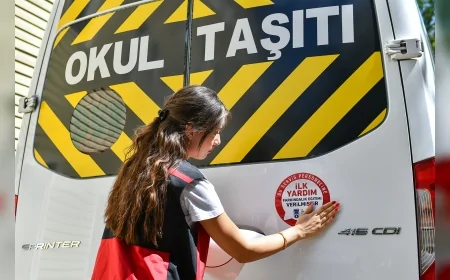 Ankara Büyükşehir Belediyesi okul servis şoförlerine ilk yardım ve güvenli sürüş eğitimi verdi