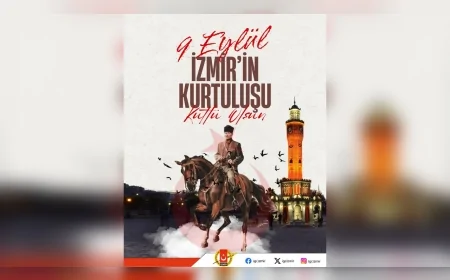 İzmir Gazeteciler Cemiyeti: "9 Eylül sadece bir kurtuluş değil, aynı zamanda yeniden doğuştur"