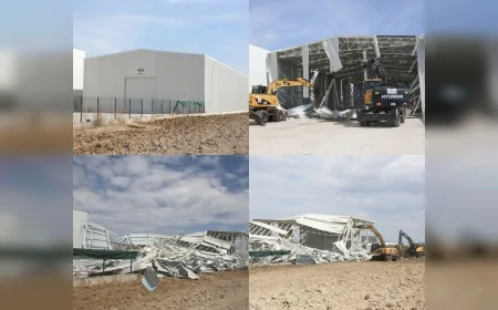 Nilüfer Belediyesi Yaylacık Mahallesi’nde 1000 metrekarelik kaçak iş yerini yıktı!