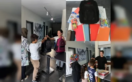 Nilüfer Belediyesi 1500 öğrenciye çanta ve kırtasiye desteği sağladı!