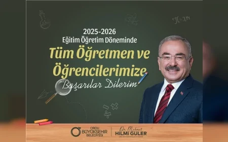 Ordu Büyükşehir Belediye Başkanı Mehmet Hilmi Güler: "Eğitim ülkemizin kalkınmasının temel taşıdır"