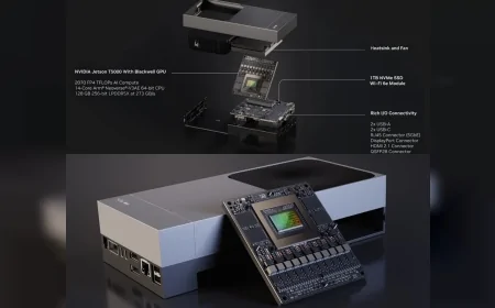 Nvidia Jetson AGX Thor’u tanıttı: 2070 TFLOPS gücüyle en güçlü mini PC satışa çıkıyor!