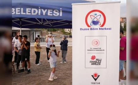 Düzce’de öğrenciler yeni eğitim yılına Yeşil Vadi’de düzenlenen şenlikle başladı