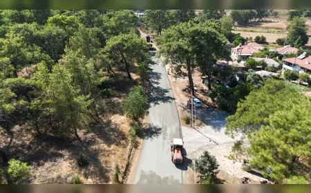 Muğla’nın Ula ilçesinde 17,5 milyon TL’lik yol yatırımı başladı: Kırsal mahallelerde yollar yenileniyor