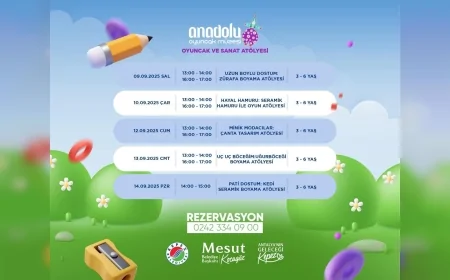 Kepez’de çocuklar için sanat atölyeleri başlıyor: Zürafa boyamadan çanta tasarımına