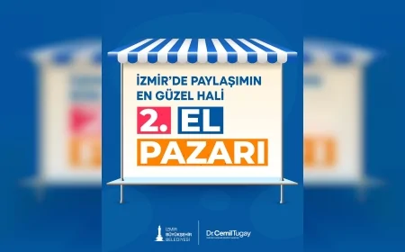 İzmir’de ikinci el pazarları başlıyor, üç ilçede eylül ayında açılacak