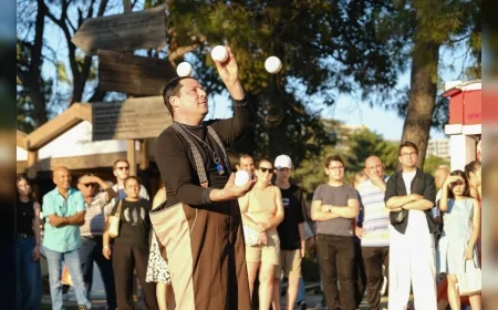 İzmir Enternasyonal Fuarı’nda uluslararası sokak gösterileri gölge dansından illüzyona görsel şölen sunuyor