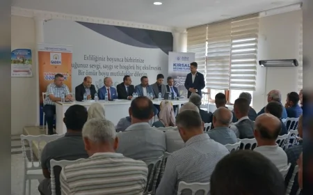 Bursa Büyükşehir Belediyesi Orhaneli’nde muhtarlarla buluştu, kırsal mahallelerin ihtiyaçları masaya yatırıldı