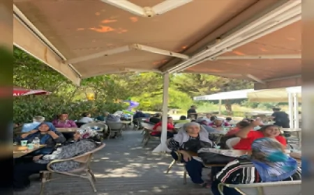 İzmir Büyükşehir Belediyesi, Ödemişli afetzedelere Sasalı Doğal Yaşam Parkı gezisiyle moral desteği sağladı