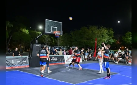 3x3 Streetball İzmir Cup 2025’te 52 takım mücadele etti, şampiyonlar kupalarını aldı