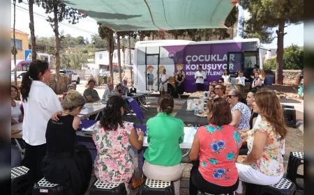 Muğla’da Gezici Da(Ya)Nışma Otobüsü kırsaldaki kadın ve çocuklara destek hizmeti ulaştırıyor