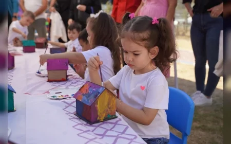 Seferihisar Belediyesi Oyun Grubu Atölyesi’nde miniklere sertifika töreni düzenlendi