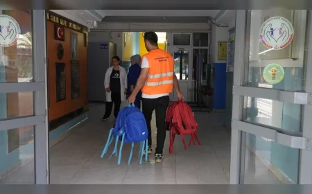 Kartal Belediyesi’nden 480 Öğrenciye Okul Çantası ve Kırtasiye Desteği