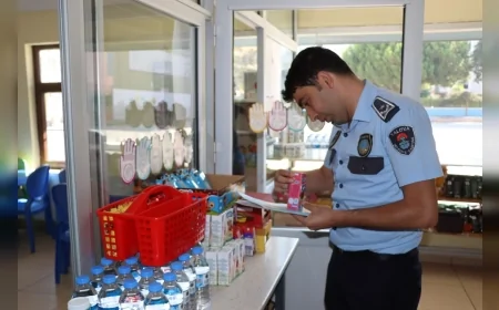 Yalova Belediyesi okul kantinlerinde denetim başlattı, sağlığa zararlı ürünlere izin verilmeyecek