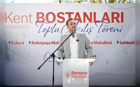 Bornova’da Kent Bostanları genişliyor: 6 bölgede 481 kadın üretime katıldı