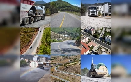 Mersin Büyükşehir Anamur’da köy ve grup yollarını yenileyerek ulaşımı Avrupa standartlarına çıkardı!