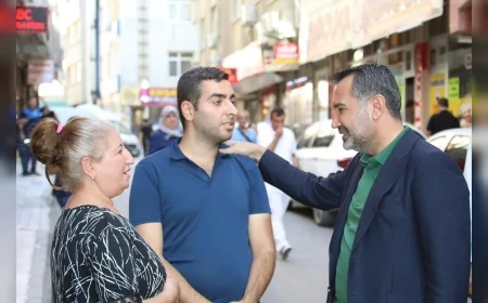 Elazığ’da 25 bin m² yol yenilendi, Başkan Şerifoğulları çalışmaları yerinde inceledi