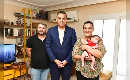 Çiğli Belediyesi’nden “Hoş Geldin Bebek” projesi: Yeni doğan bebeklere hediye çantası dağıtılıyor