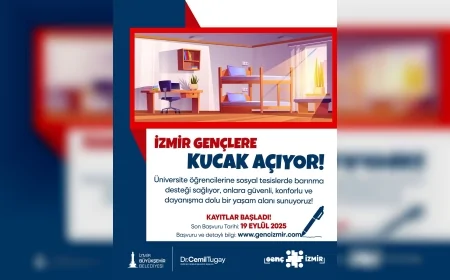 İzmir Büyükşehir Belediyesi üniversitelilere destek: Örnekköy Sosyal Tesisi barınma ücreti bu yıl da sabit kaldı