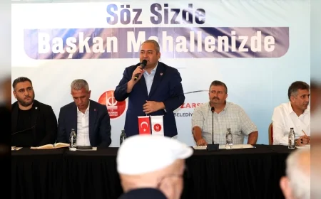 Keçiören’de halk buluşmaları devam ediyor: Başkan Özarslan 19 Mayıs Mahallesi sakinleriyle bir araya geldi