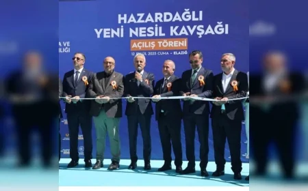 Elazığ Hazardağlı Kavşağı açıldı, şehir içi trafiği rahatlatacak yeni ulaşım ağı hizmete girdi