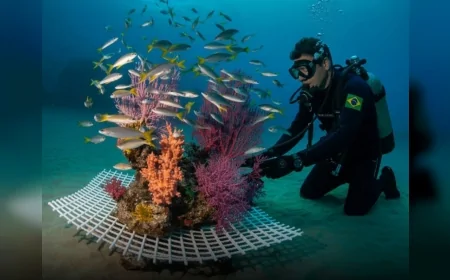 Brezilya, Laboratuvarda Yetiştirilen Canlı Mercanlarla Resifleri Yeniden İnşa Ediyor