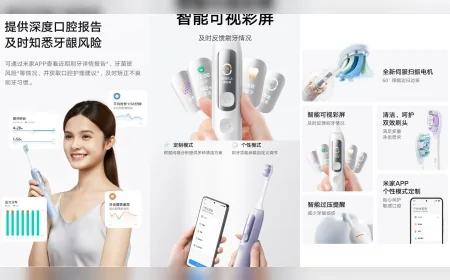 Xiaomi, ekranlı ve akıllı sensörlü yeni elektrikli diş fırçasını tanıttı!