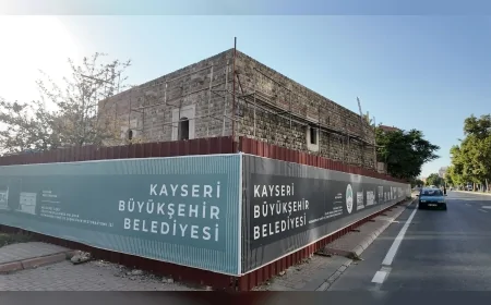 Kayseri Büyükşehir’den Tarihe Vefa: Tasmakıran Camii Ramazan’da ibadete açılıyor
