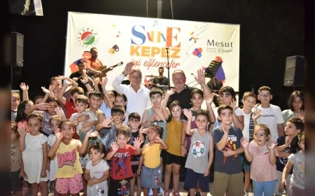 Kepez Belediyesi’nin “Sahne Kepez” etkinliği Avni Tolunay Mahallesi’nde çocuklara eğlenceli anlar yaşattı