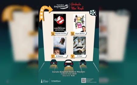 İzmir’de “Yeniden Sinematek Arabada Film Keyfi” başlıyor