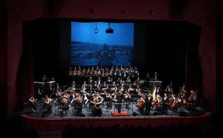Eskişehir Senfoni Orkestrası’ndan milli mücadele temalı özel konser büyük ilgi gördü
