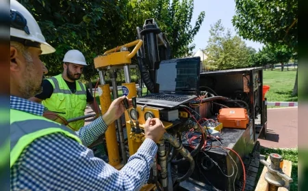 Bornova’nın yer altı haritası çıkarıldı, 7 bin hektarlık alanda 32 bin deney yapıldı