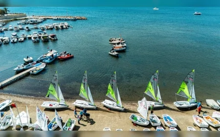 Seferihisar’da 9 Eylül Kurtuluş Kupası Yelken Yarışları 183 sporcunun katılımıyla tamamlandı